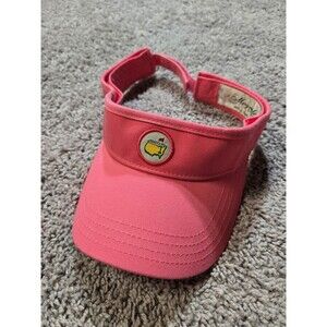 Masters Golf Women’s Visor Pink Salmon Magnolia Lane Collection Adjustable